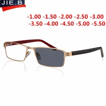 Оптическая близорукость, солнцезащитные очки, фотохромные очки для мужчин и женщин, очки для близорукости, оправа с цветными линзами, солнцезащитные очки для близорукости