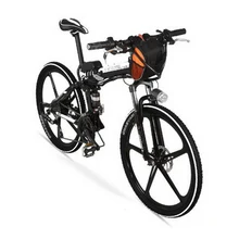 

tb310902-1/Folding lithium bike 26 inch 27 speed aluminum alloy one wheel bikes electric bicycle/Aerospace aluminum frame