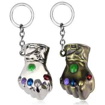 

The Avengers Cosplay Thanos Infinity Gauntlet Toy Model Key Alloy Buckle