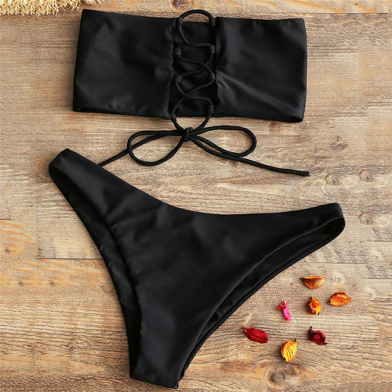 

Ladies' solid color tank tops swimsuit backless one piece push up padded bra bathing suit swimwear underwear 40mr18
