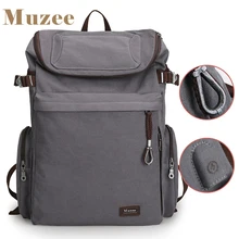 font b 2017 b font New Muzee Brand Vintage backpack Large Capacity men Male Luggage