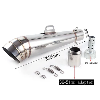 

GP EXHAUST Modified motorcycle exhaust pipe stainless steel fried tube gp exhaust pipe without sticker