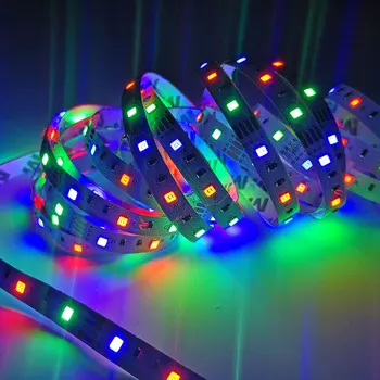 

5V 6V 0.5M 1M 2M 3M 4M 5M Nowaterproof RGB 3528SMD Led Strip Can Change Color For TV Background Lighting With USB Controller