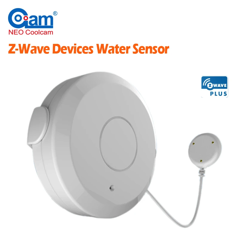 NEO Coolcam Smart Home Z Wave Plus Flood Sensor Compatible with Z wave