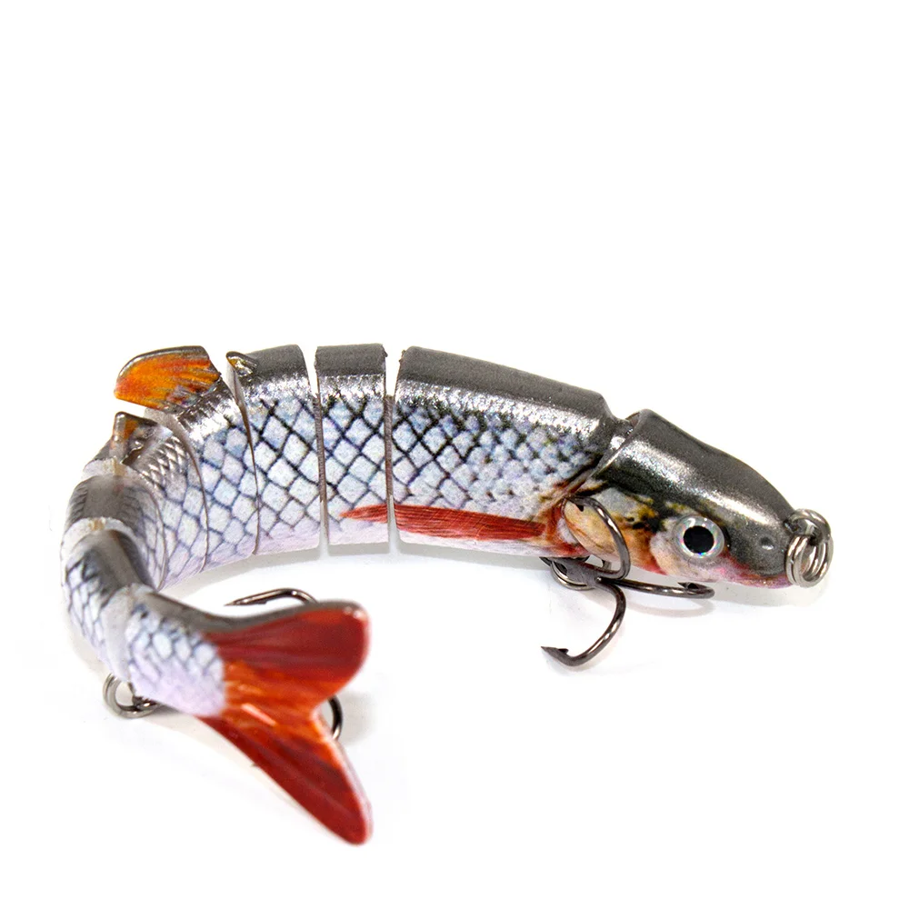 1 шт. рыболовная приманка Minnow 11 см 15 г жесткая Мульти соединенная Crankbait