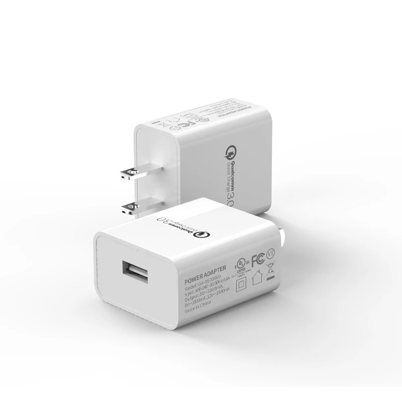 Универсальный 18 Вт USB Quick Charge 3,0 USB зарядное устройство 5 В 3A стены адаптеры питания путешествия зарядка через usb для США Plug мобильный телефон