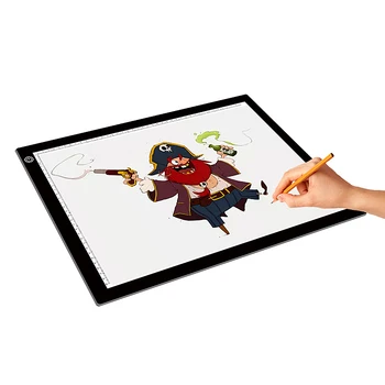 

A3 LED LED Light Pad Box Drawing Tracing Tracer Copy Board Table Pad Panel Led Light Pad Copy Board Intelligent Touch Control