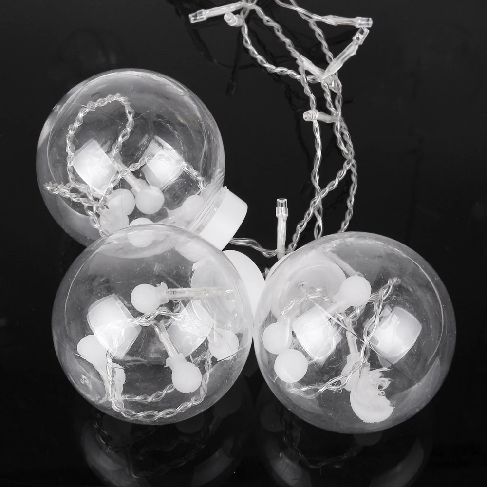 

Ball String Light Waterproof 8 Mode 120 LED 12 Outdoor Indoor Decor for Party Chirstmas Wedding Cool Warm White 220V EU Plug