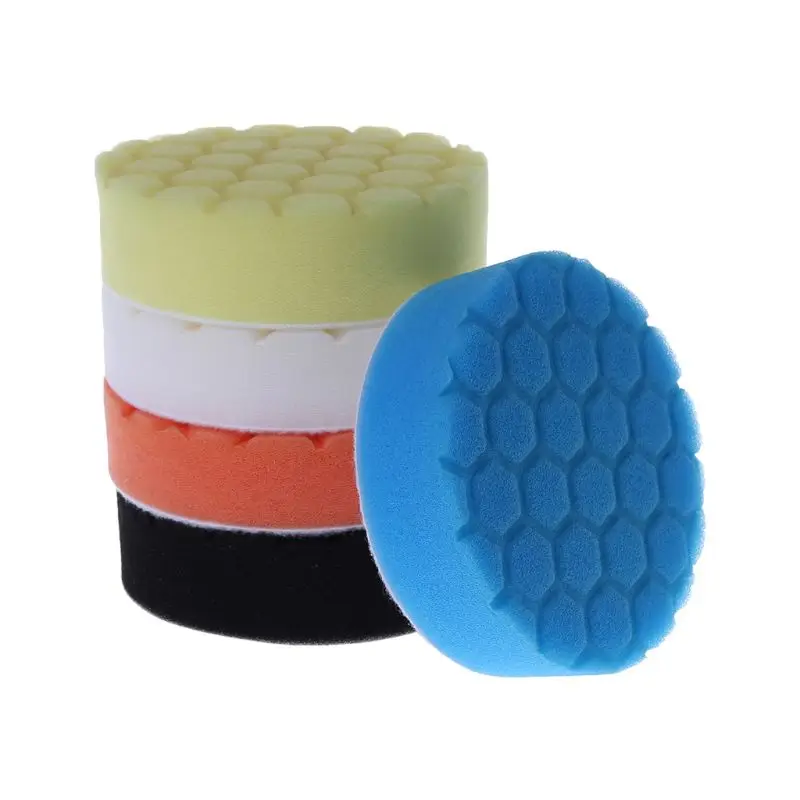 

5Pcs/set 4 inch (100mm ) Buff Pad Polishing Pad kit For Car Polisher Pack of 5Pcs-Professional Quality Pack dropshipping