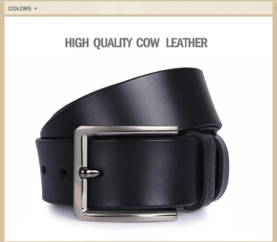 leather belt cowhide genuine leather belts for men brand male pin buckle jeans cowboy Mens Belts Luxury Designer High Quality  Leather belt leather belt for men