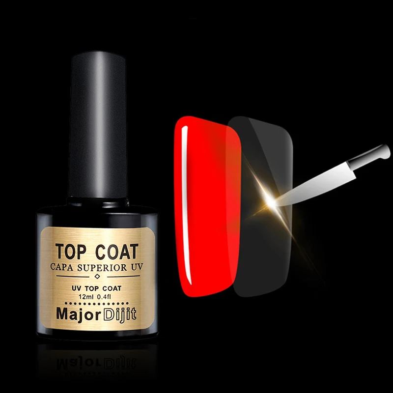 1pcs Lacquer Top Coat Long Lasting Time Luxury Surface Glassy Bright