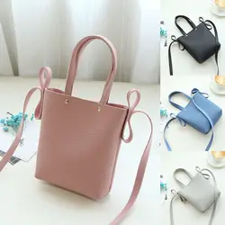 Простые Модные дамы мини сумочка из искусственной кожи Цвет Crossbody Курьерские сумки Для женщин Обувь для девочек Повседневное сумка BS88