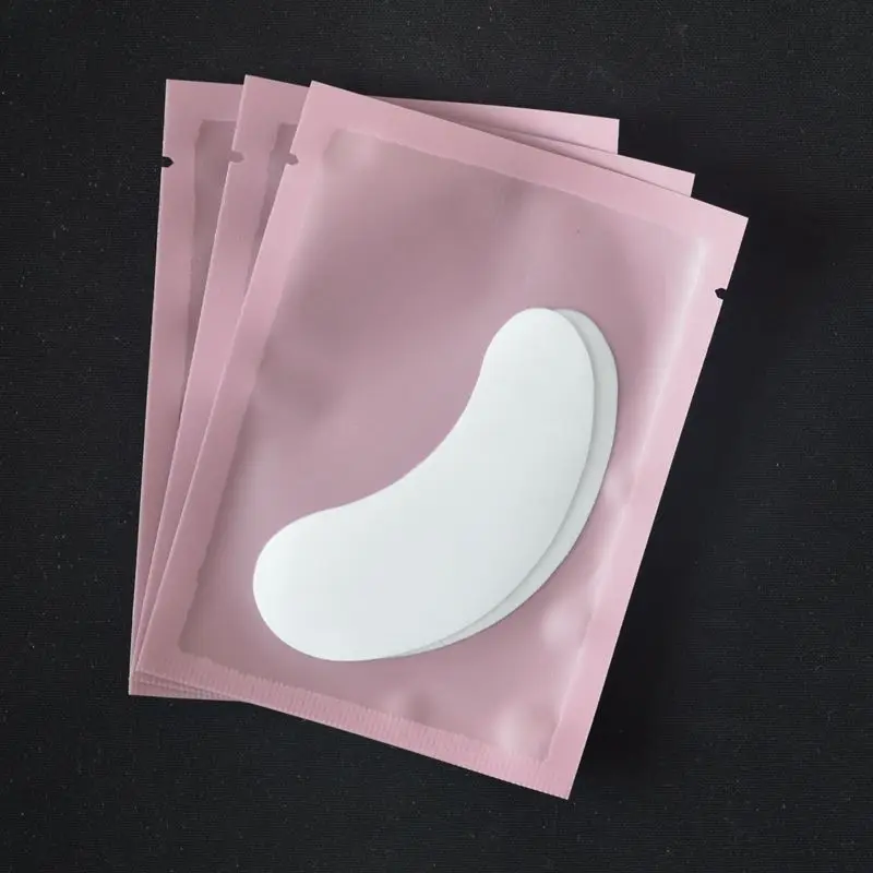 

Thin Eyelash Patches for False Eyelash Grafting Lint Free Pearl Pad Lash Tools under Eye Lashes Paper Patches Women