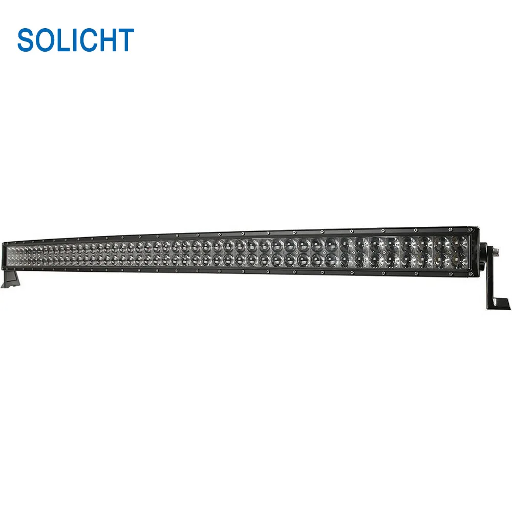 

SOLICHT 42 inch 240W ledbar 4D Spot Flood beam 4X4 80x3W Car 4WD SUV boat Off road Fog Driving LED Light Bar 12V 24V