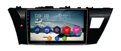 Otojeta hd DVD плеер автомобиля головного устройства магнитофон аудио для Toyota Corolla 2014 LHD Радио Стерео android 7,1 gps navi мультимедиа