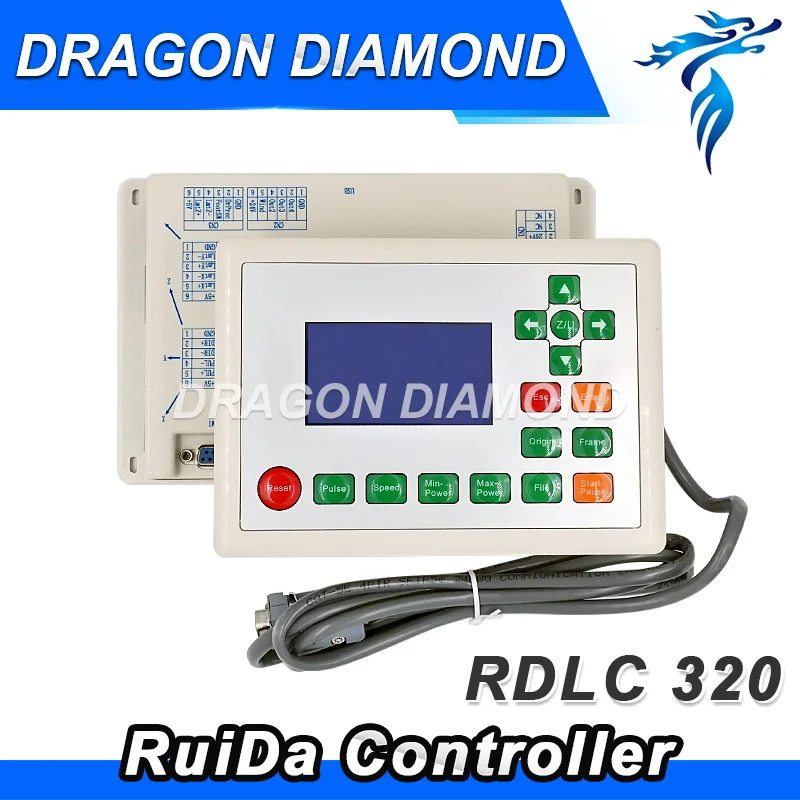 Лазерный Гравировальный контроллер RuiDa RDLC320 CO2 системы RD320 для лазерной резки|system