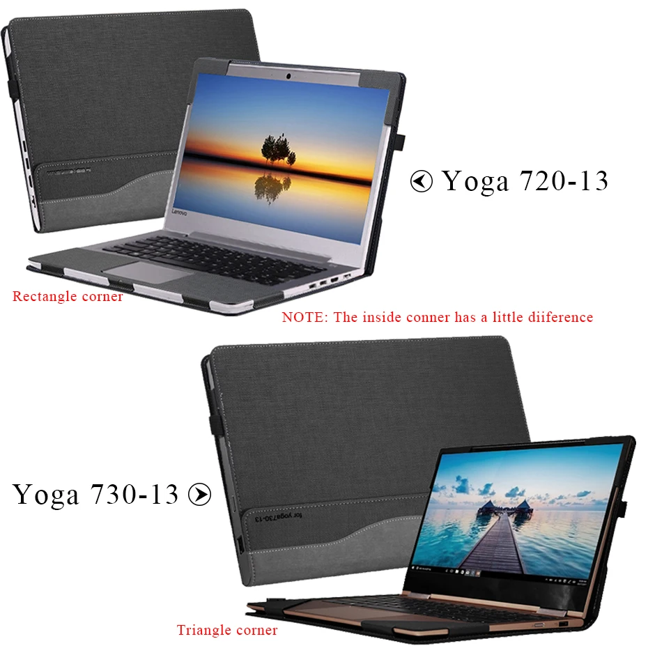 Чехол для ноутбука Lenovo Yoga 730 13 3 дюйма из искусственной кожи 720 съемный магнитный