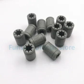 

Funssor 12pcs Plastic LM8UU 8 mm Linear Ball Bearing For DIY 3D Printer& cnc machine Same As RJ4JP-01-08 Anet Bearing
