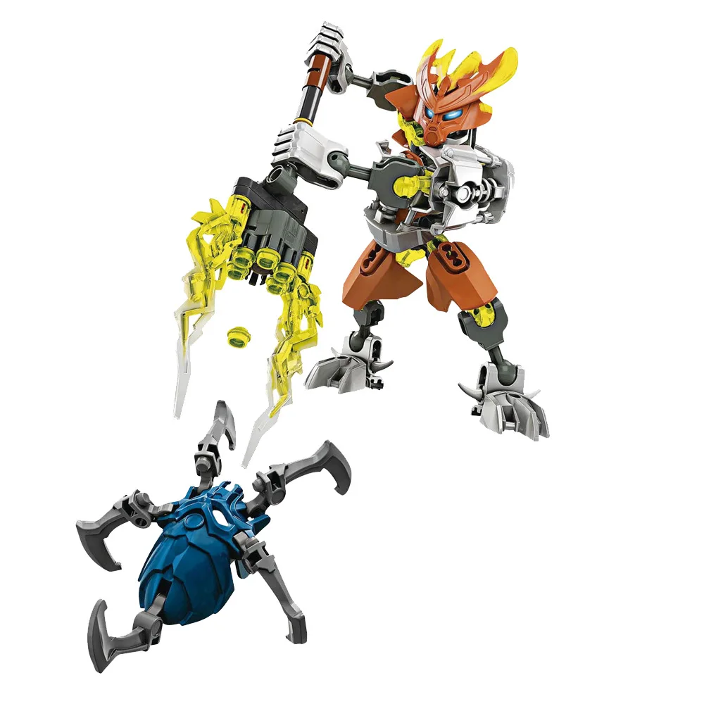 

BionicleMask of Light XSZ 706-4 Protector of Water Bionicle Building Block Toys Compatible With Bionicle 70781