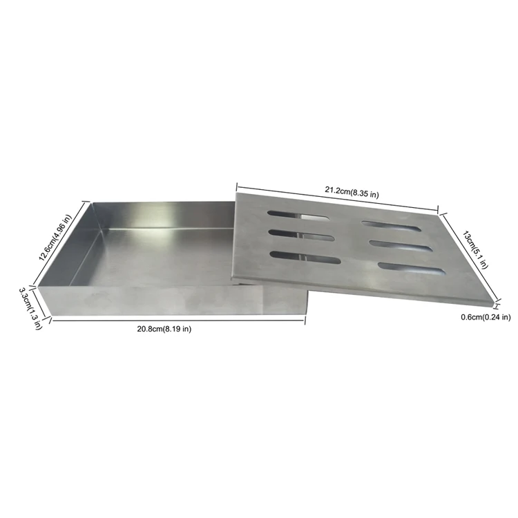 smoker box size 