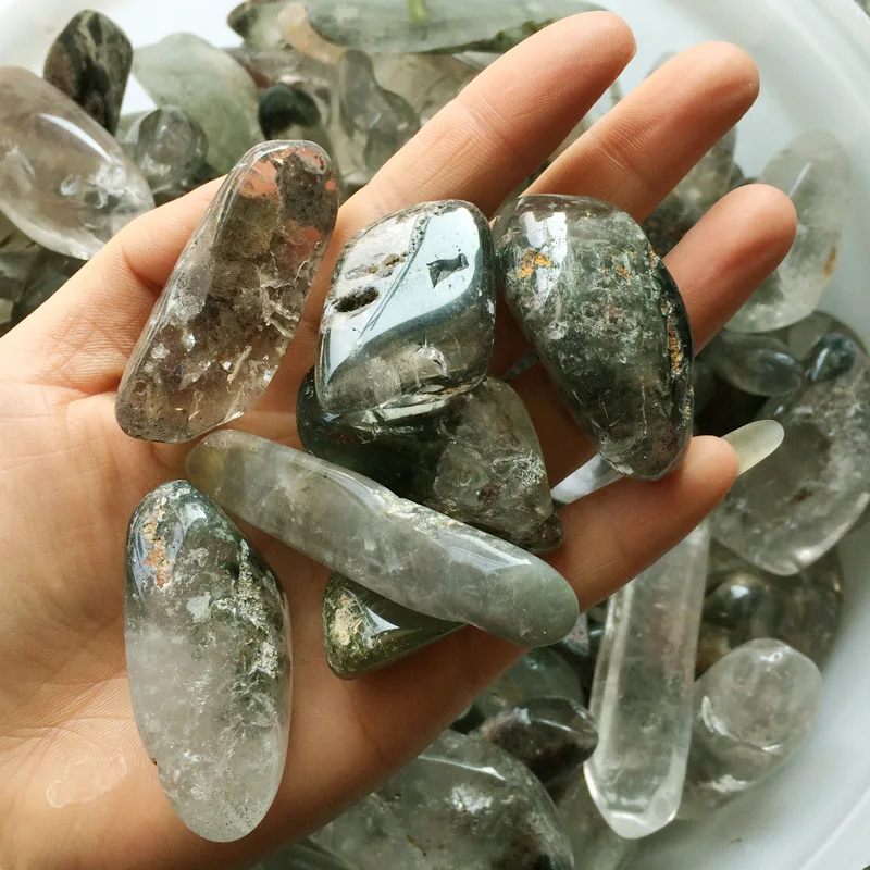 Natural Multi-inclusions Crystal Chorite-Crystal purify degaussing Fish tank Ornamental Specimen collection geological Teaching | Дом и сад