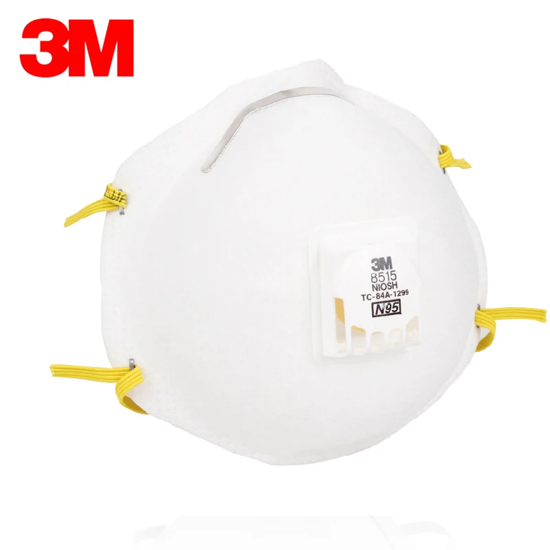3M 8515 респиратор для сварки твердых частиц N95 металлическая озоновая маска PM2.5 Пылезащитная маска против клещей H5131