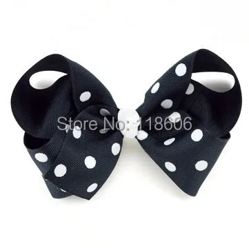 aspirin polka dot hair bow.jpg