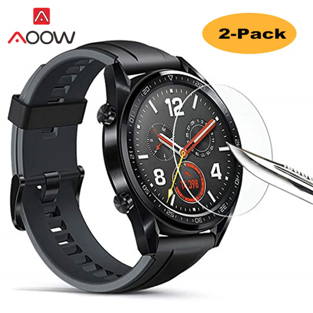 2 шт. закаленное стекло для Huawei Watch GT 46 мм 42 защитная пленка защита от