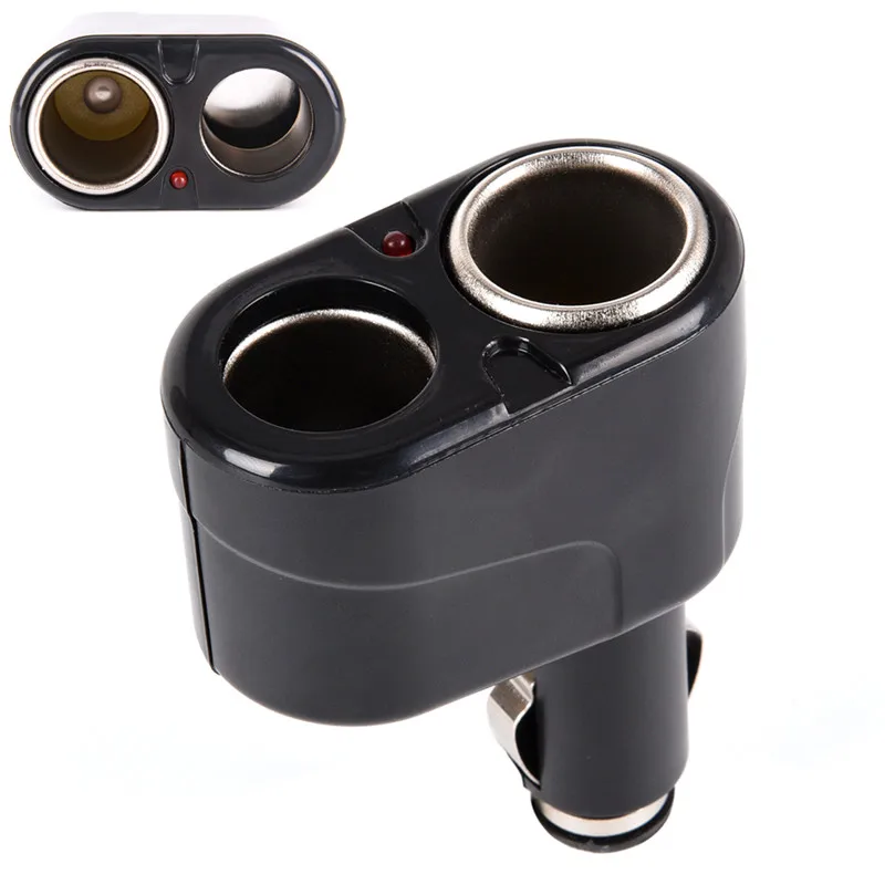 2 Way Car Cigarette Lighter Socket Adapter Charger Socket Splitter Lighter