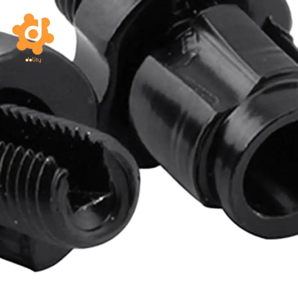1 Pair M7 Mountain Road Bike Bicycle Brake Lever Adjustment Cable Screw Adjuster Black Slivery