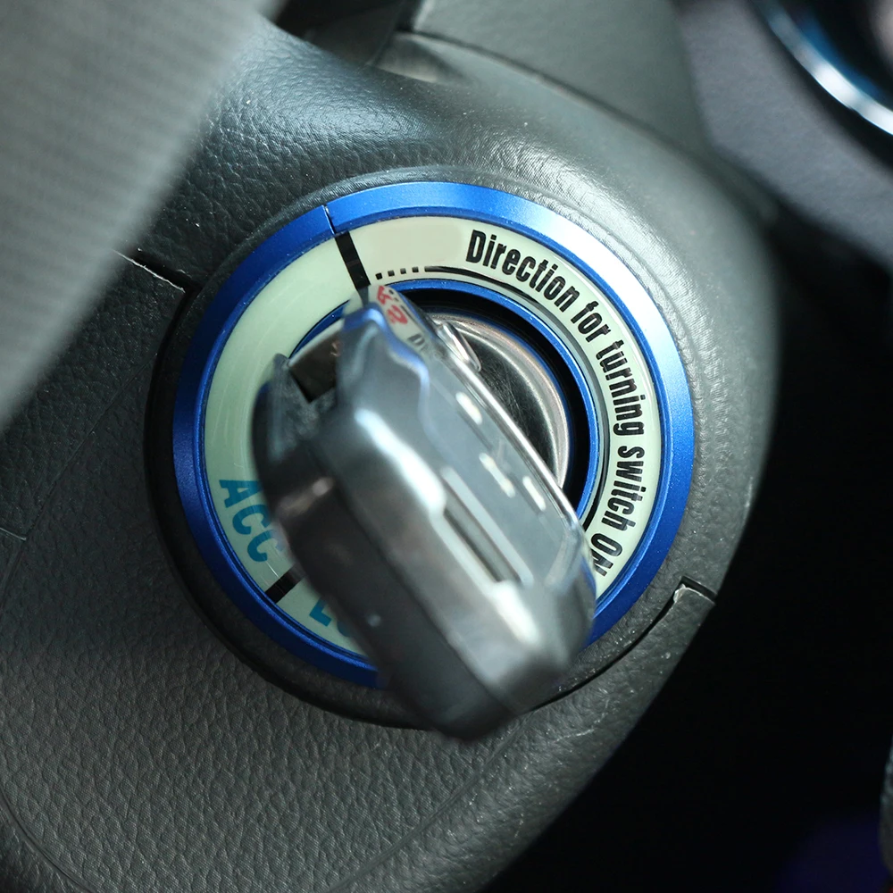 

Luminous Ignition Switch Cover Car Sticker Ring Car Styling For Chevrolet Cruze For Opel Mokka ASTRA J Insignia Sport Tourer