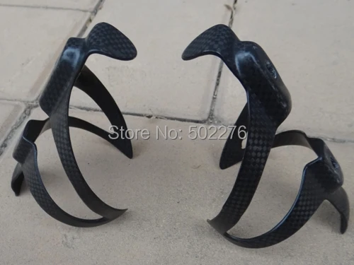 

New Carbon Matt Bike water Bottle cage Holder for MTB Mountain Road Cyclocross TT bicycle - 2 Pcs ( CG001 )