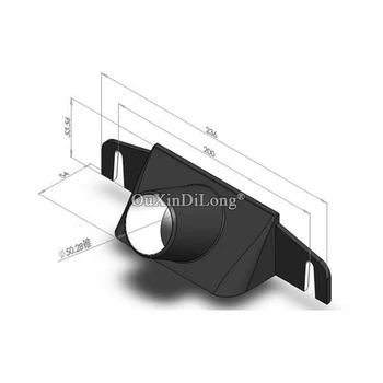 

1PCS High Strength ABS Dust Port for Router Table Fence 50mm, Router Accesories Woodworking JF1650