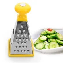 1 шт. 4 в 1 Терка для овощей морковь картофель, огурец салат машины для очистки кожуры, терки овощей кухонное устройство для очистки овощей и фруктов KX 165
