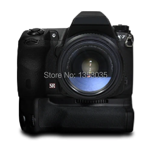 Pro Вертикальная ручка аккумулятора для цифровой зеркальной Камеры Pentax K7 K5 K5iis как
