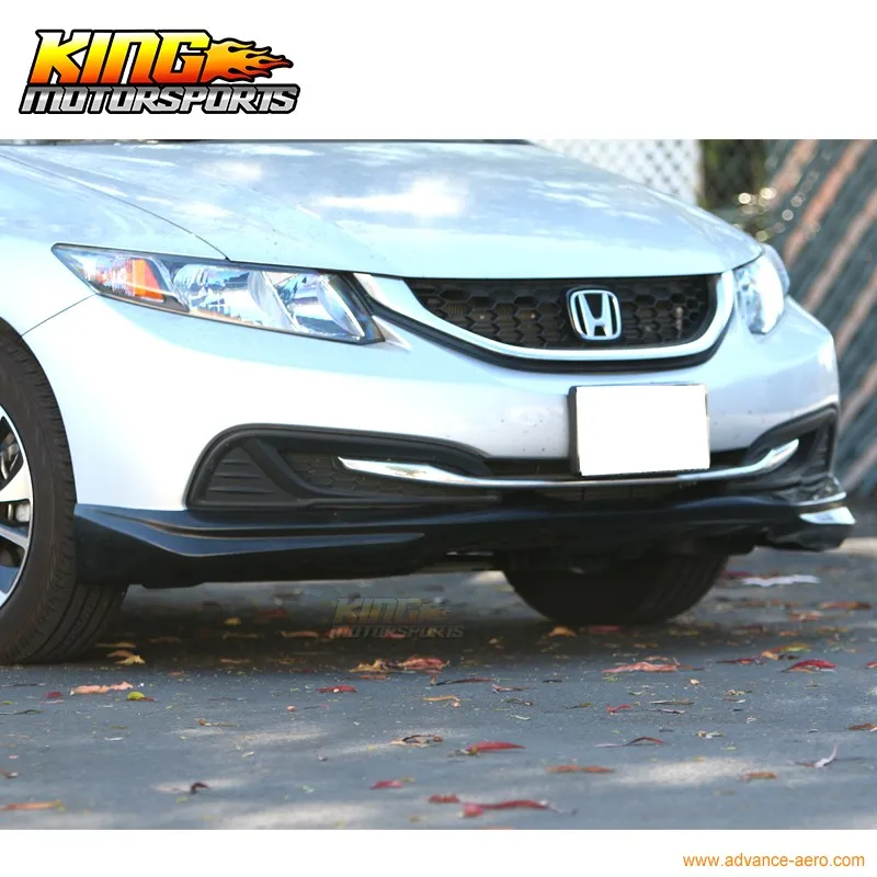 Для 2013 Honda Civic 4Dr Ikon передний бампер спойлер(уретан