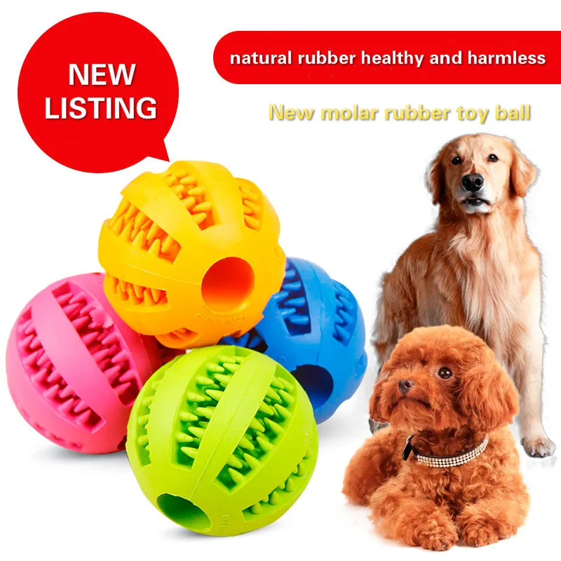 

2019Pet dog toy cleaning ball wholesale teddy puppy decompression elastic rubber pet