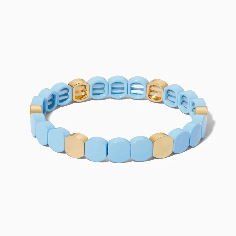 enamel stretch bracelets for women armbandjes dames pulsera masculina TUTTI FRUTTI BRACELET GOLD HONEYCOMB beads bracelet men