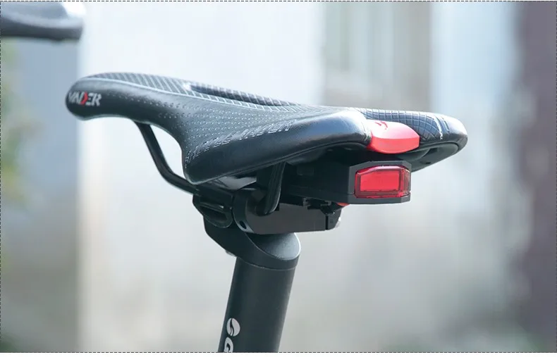 Bicycle Rear Light USB Charge Wireless Remote Control Tail Lamp Bike Finder Lantern Horn Siren Warning Anti-theft Alarm Optional