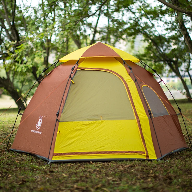New arrival high quality 3 4person ultralarge camping tent sun shelter