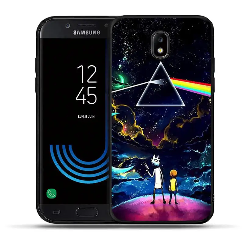 Забавный чехол Rick and Morty из аниме ТПУ для Samsung Galaxy J3 J5 J7 J2 Prime G530 j4 J6 Plus силиконовый чехол - Цвет: H1371