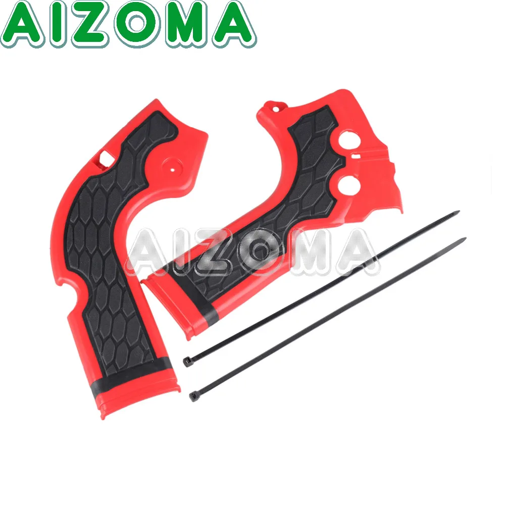 Motorcycle X Grip Frame Guards Motocross Enduro Frameguard Protection