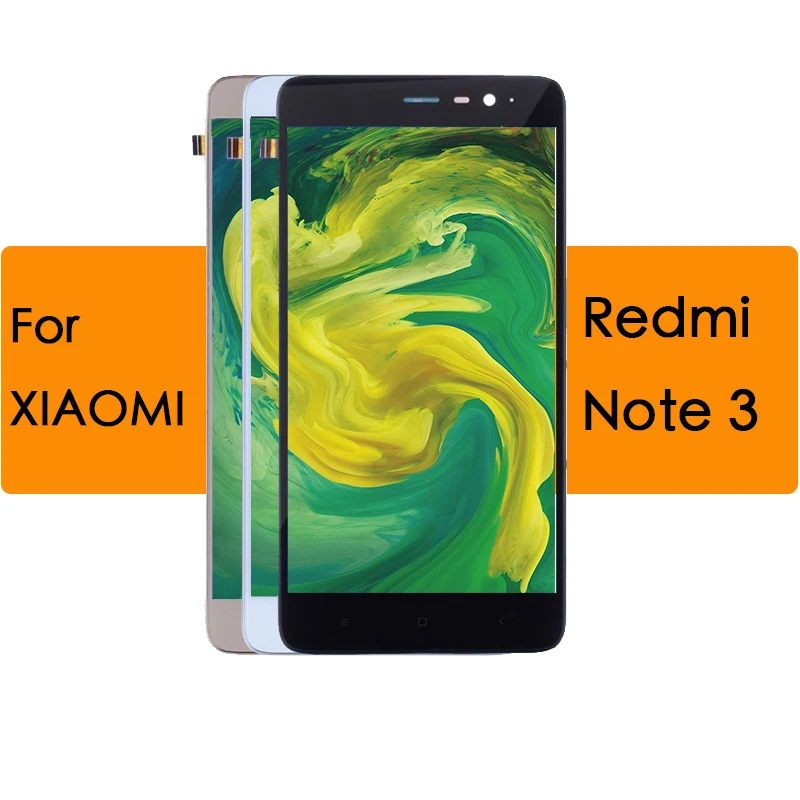 

Original Lcd Display Touch Screen Assembled Digitizer For Xiaomi Note 3 For Redmi Note 3 150mm