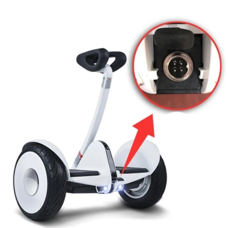شاحن ل Ninebot مصغرة الموالية السلطة محول بطارية تزويدنا التوصيل Xiaomi سكوتر ذكي Ninebot لوح التزلج سكوتر الاكسسوارات