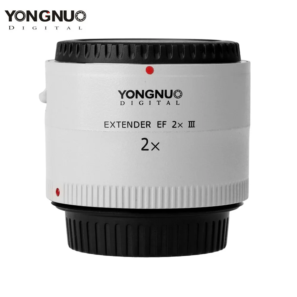 

100 Original Yongnuo YN-2.0X III PRO 2x Teleconverter Extender Auto Focus Mount Lens Camera Lens for Canon EOS EF Lens