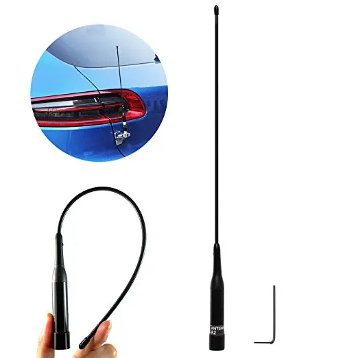 imágenes para Abbree NL-R2 PL259 Doble Banda Antena de Alta ganancia 144/430 Mhz para la Radio de Coche Moible radioafición imágenes para Abbree NL-R2 PL259 Doble Banda Antena de Alta ganancia 144/430 Mhz para la Radio de Coche Moible radioafición