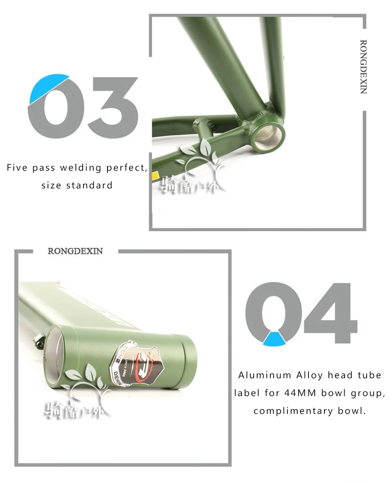 Discount BMX folding frame 26/27.5/29 inch folding mountain bike frame portable Hummer folding frame 7