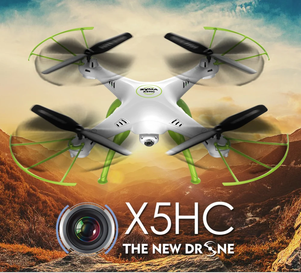 Дрон SYMA с камерой HD X5HC(X5C Upgrade) 2,4G 4CH RC вертолет Квадрокоптер, Дрон Квадрокоптер игрушка подарок на день рождения