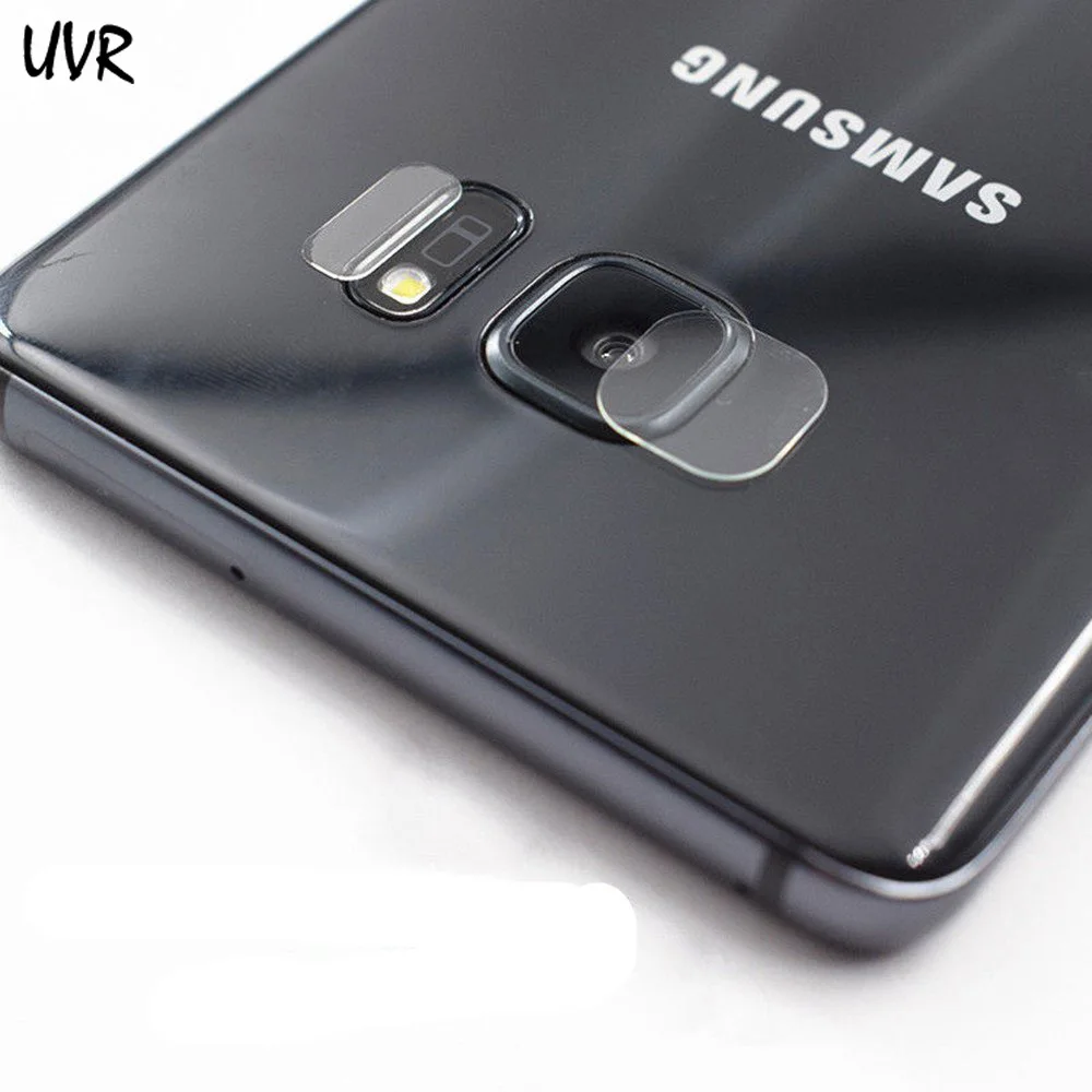 UVR HD Camer Объектив Закаленное стекло для Samsung Galaxy S8 Plus S6 edge S7 Edge задняя вспышка +