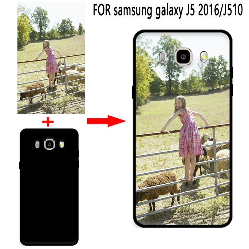 

mosirui Personalized Customized DIY Case For samsung galaxy J5 2016 J510 HD UV Printing Cover Soft TPU Silicone Back Case